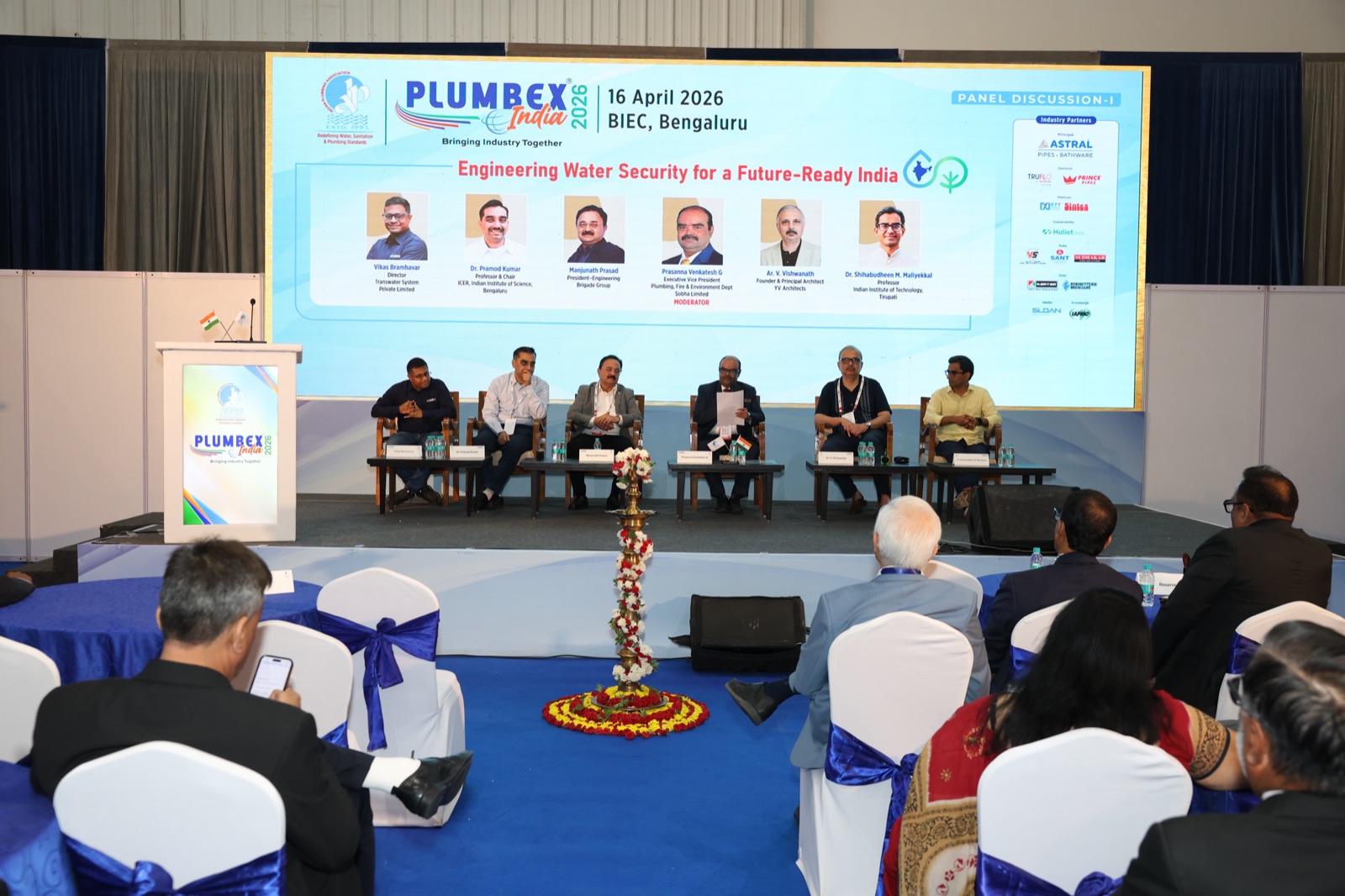 Engineering Water Security for a Future-Ready India panel discussion